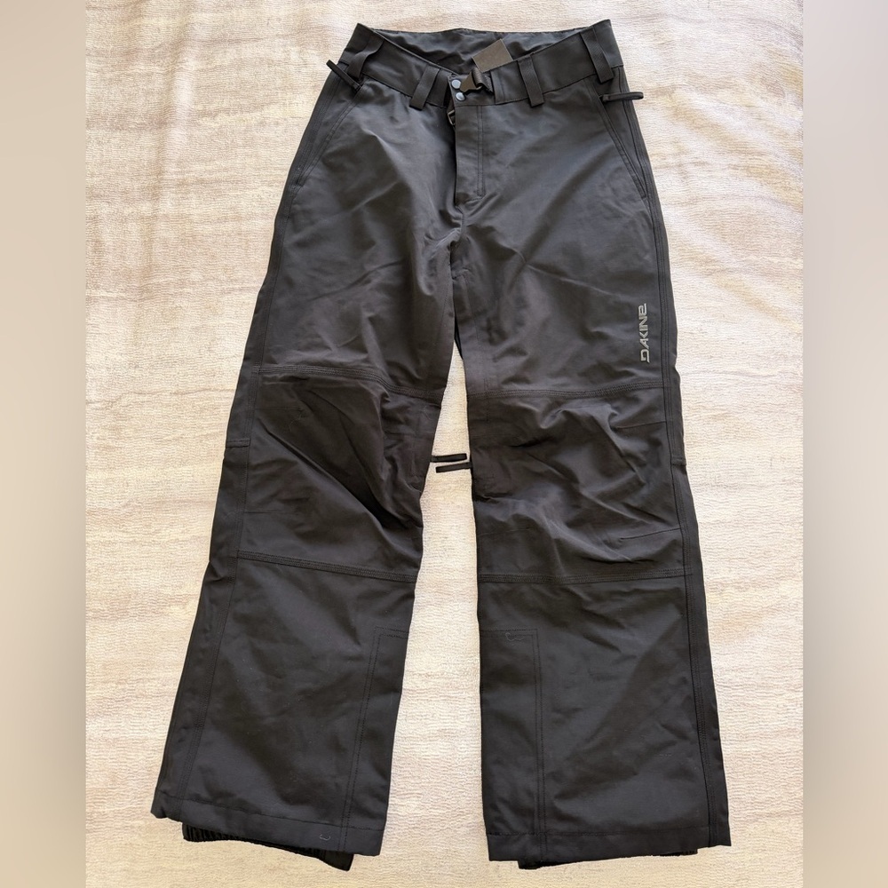 NWT! Dakine Unisex A-1 Black Snow pants, Size S - Picture 2 of 16